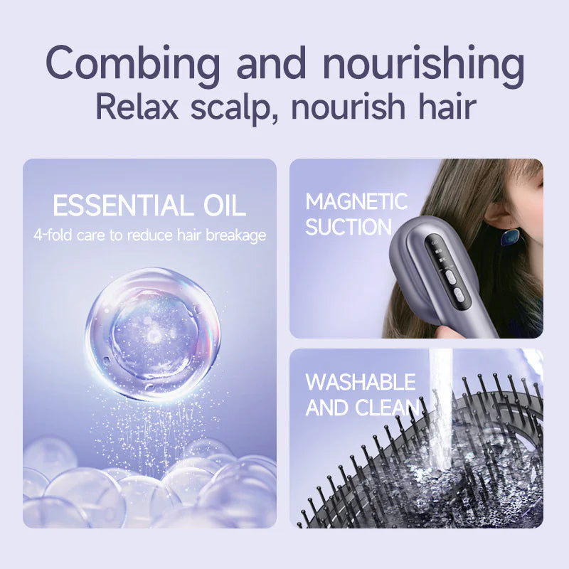 THE MINI Red Light Therapy Electric Massage Comb