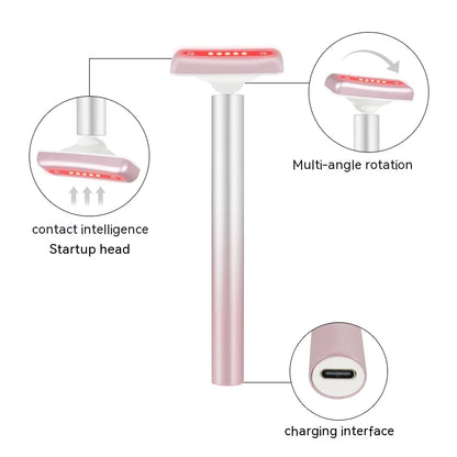 4-in-1 LED Facial Wand  Lift, Firm & Glow at Home!