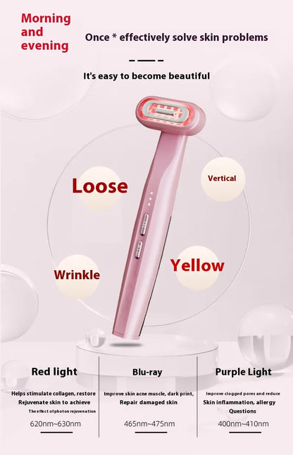 LED Red Light Wand Facial Glow, Tone & Refresh Your Skin!