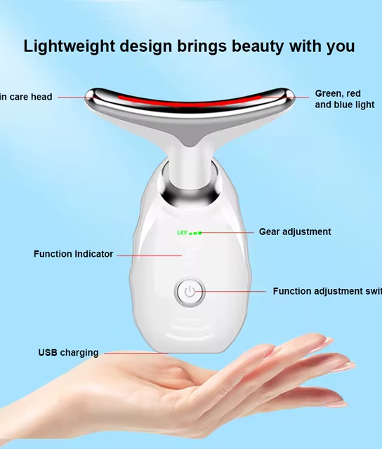 Nick&Face Sculptor 3-in-1 Red Light Therapy Wand