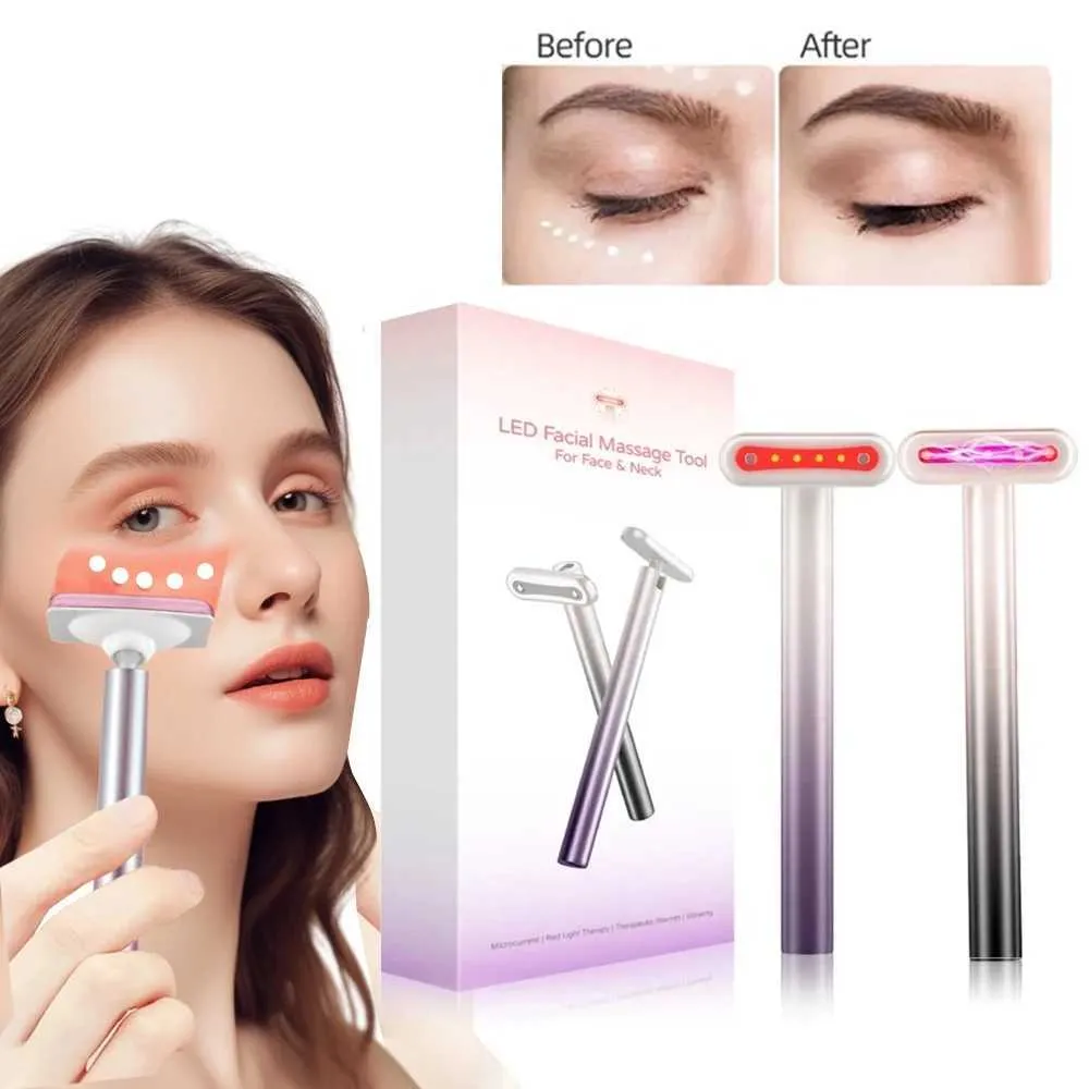 4-in-1 LED Facial Wand  Lift, Firm & Glow at Home!