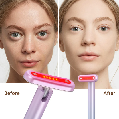4-in-1 LED Facial Wand  Lift, Firm & Glow at Home!
