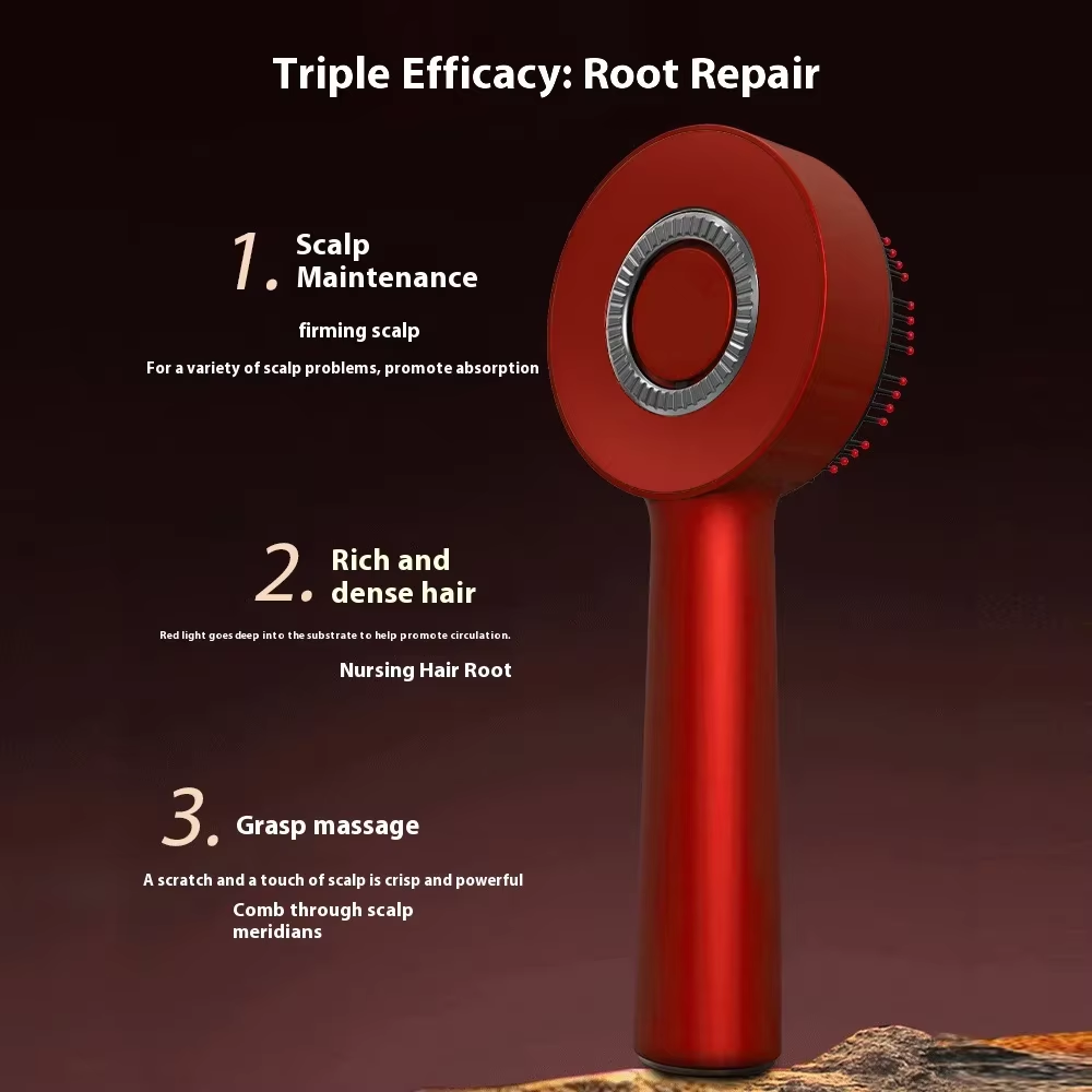 The Ultimate 3-in-1 Scalp red light Therapy Comb