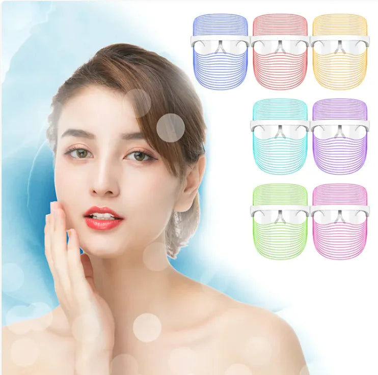 Glow on Demand 7 Color LED Skin Rejuvenation Mask