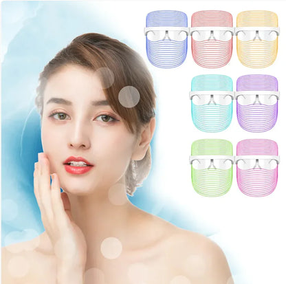 Glow on Demand 7 Color LED Skin Rejuvenation Mask