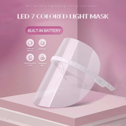 Glow on Demand 7 Color LED Skin Rejuvenation Mask